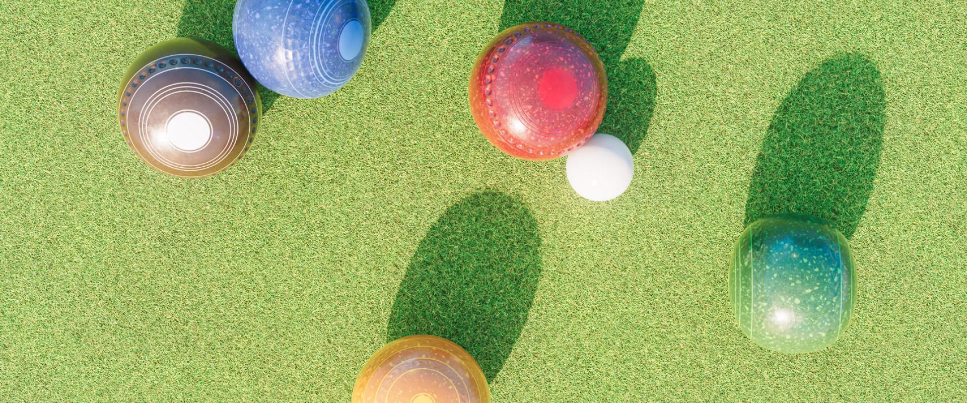Lawn bowling at Cedar Heights