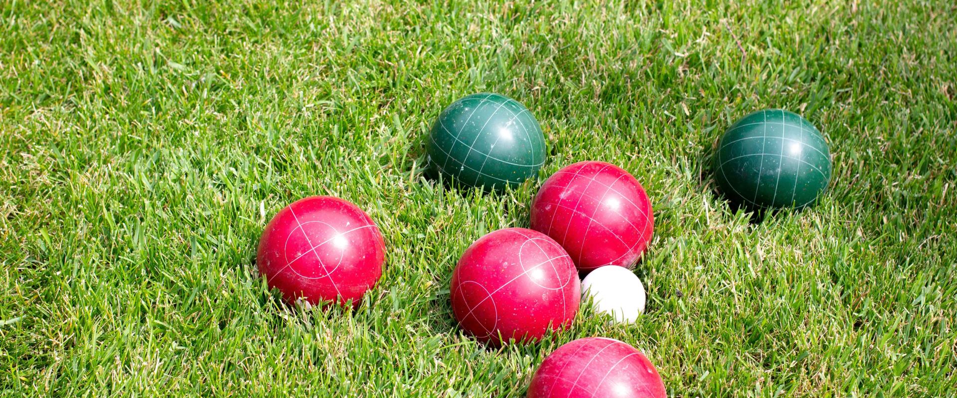 Bocce ball activity
