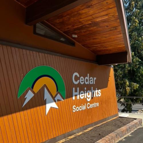 cedar heights entrance
